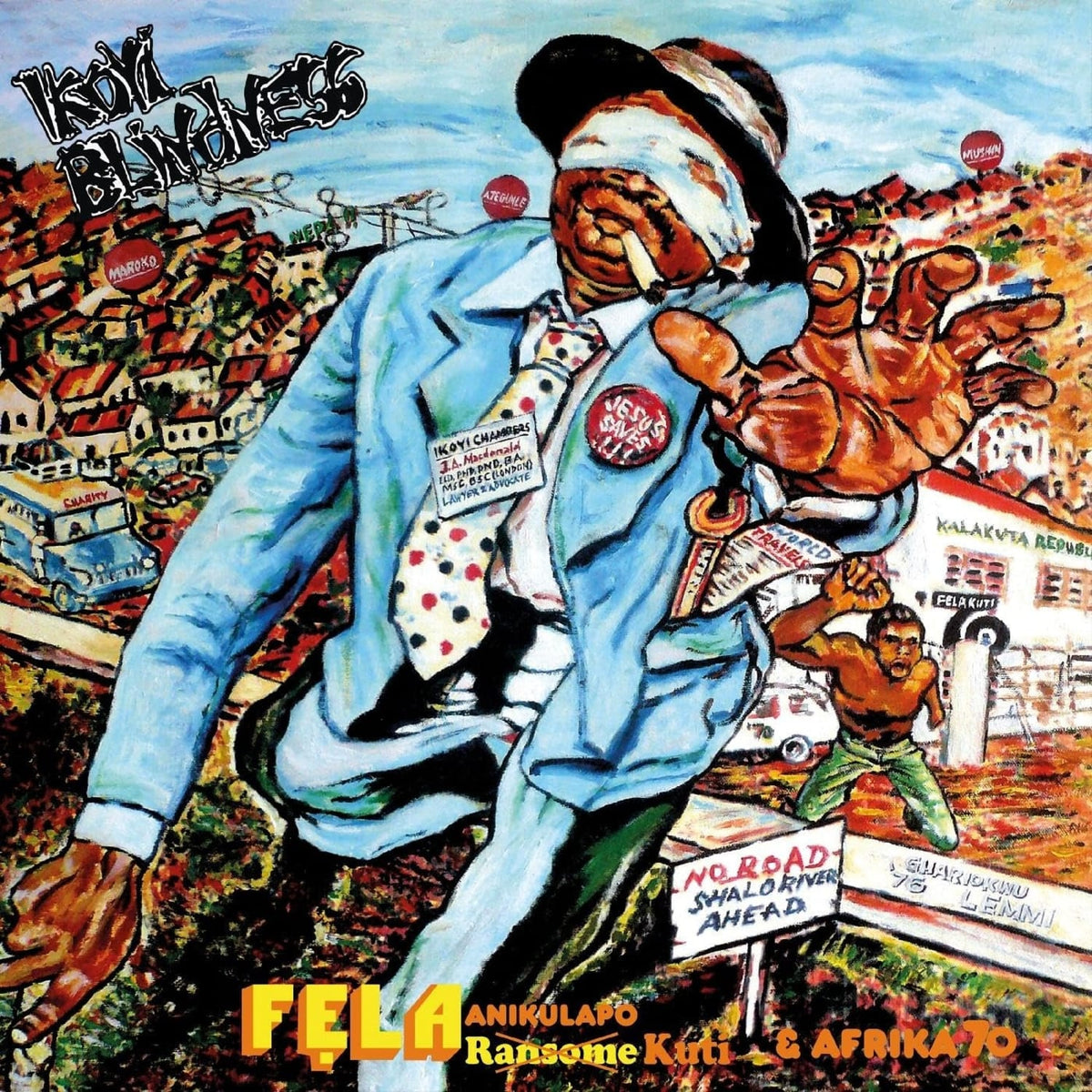 Fela Kuti - Ikoyi Blindness - (Colored , White) - [Vinyl]