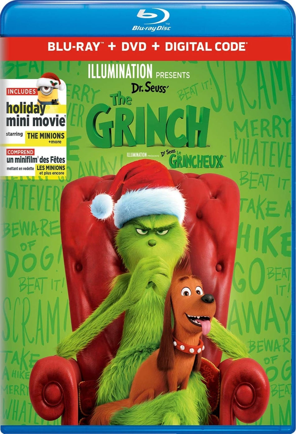 ILLUMINATION PRESENTS: DR. SEUSS' THE GRINCH - [Blu-ray + DVD]