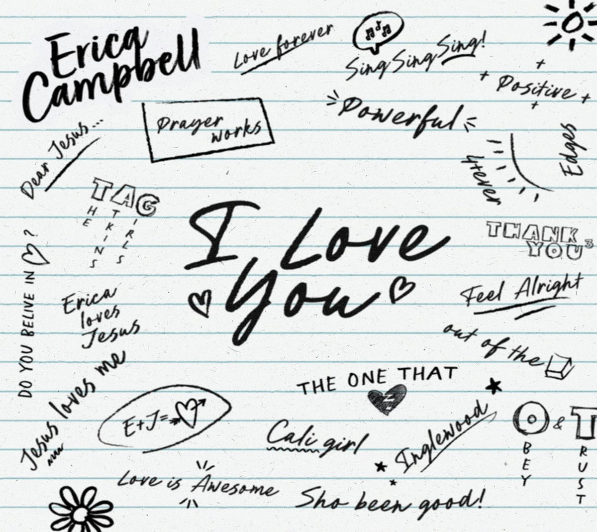 Erica Campbell - I Love You - [CD]