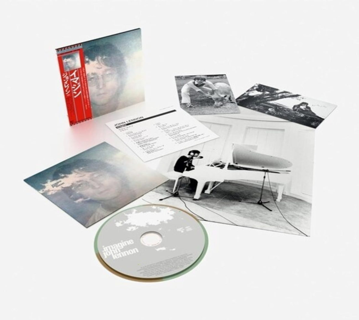 John Lennon - Imagine - (Bonus Tracks, Photo / Photo Card, Super-High Material ) - [CD]