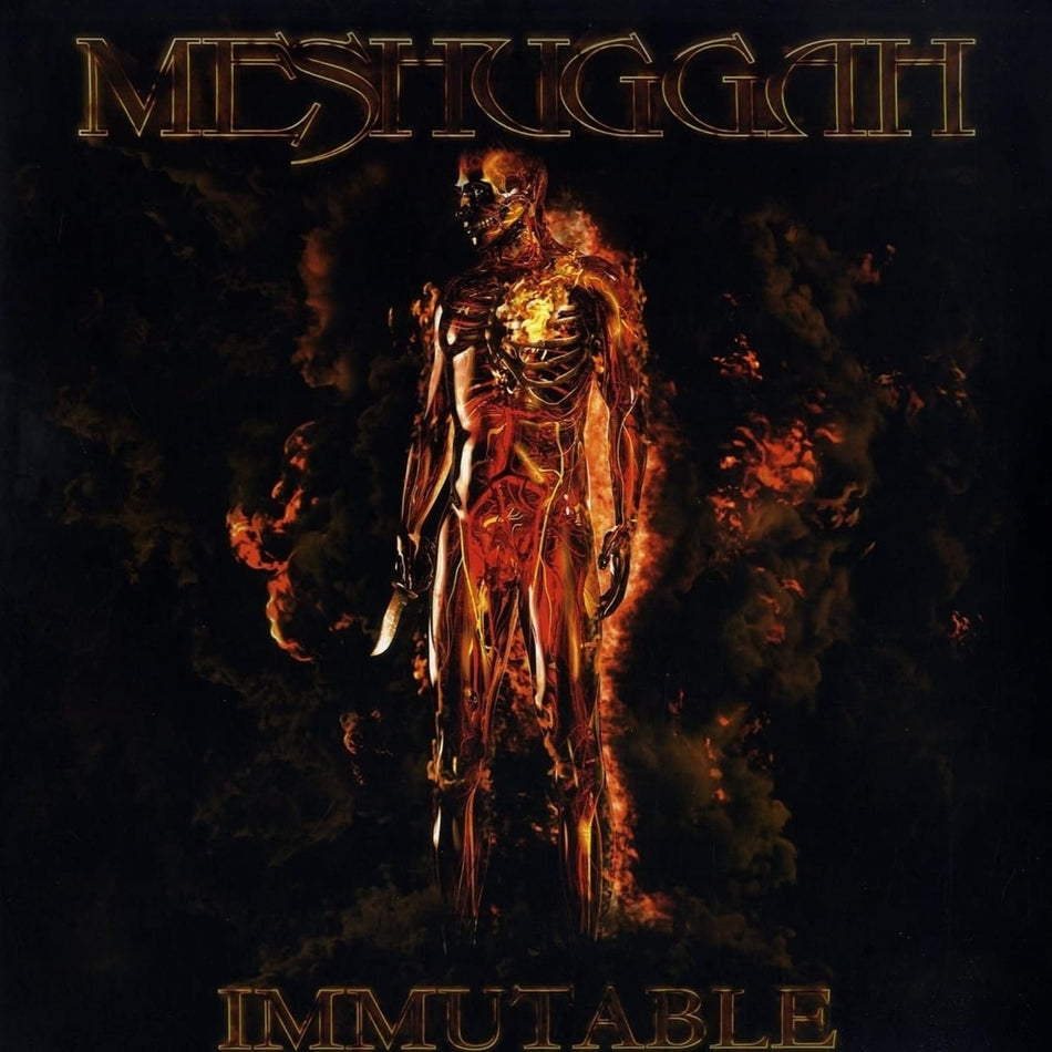 Meshuggah - Immutable (Orange Colored Circle Black Vinyl) - (Colored Vinyl, Orange) - [Vinyl]