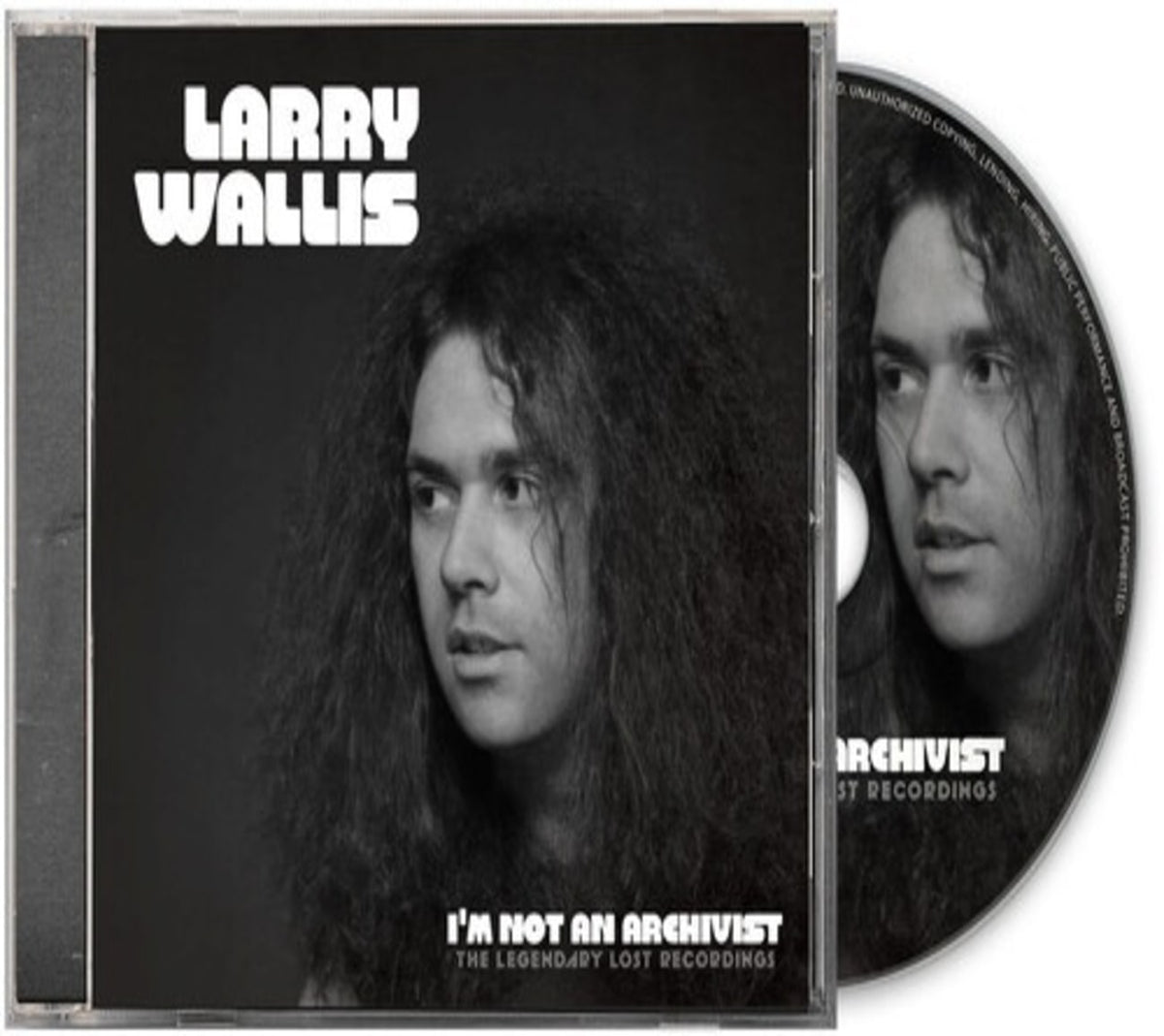 Larry Wallis - I'm Not An Archivist: The Legendary Lost Recordings - [CD]