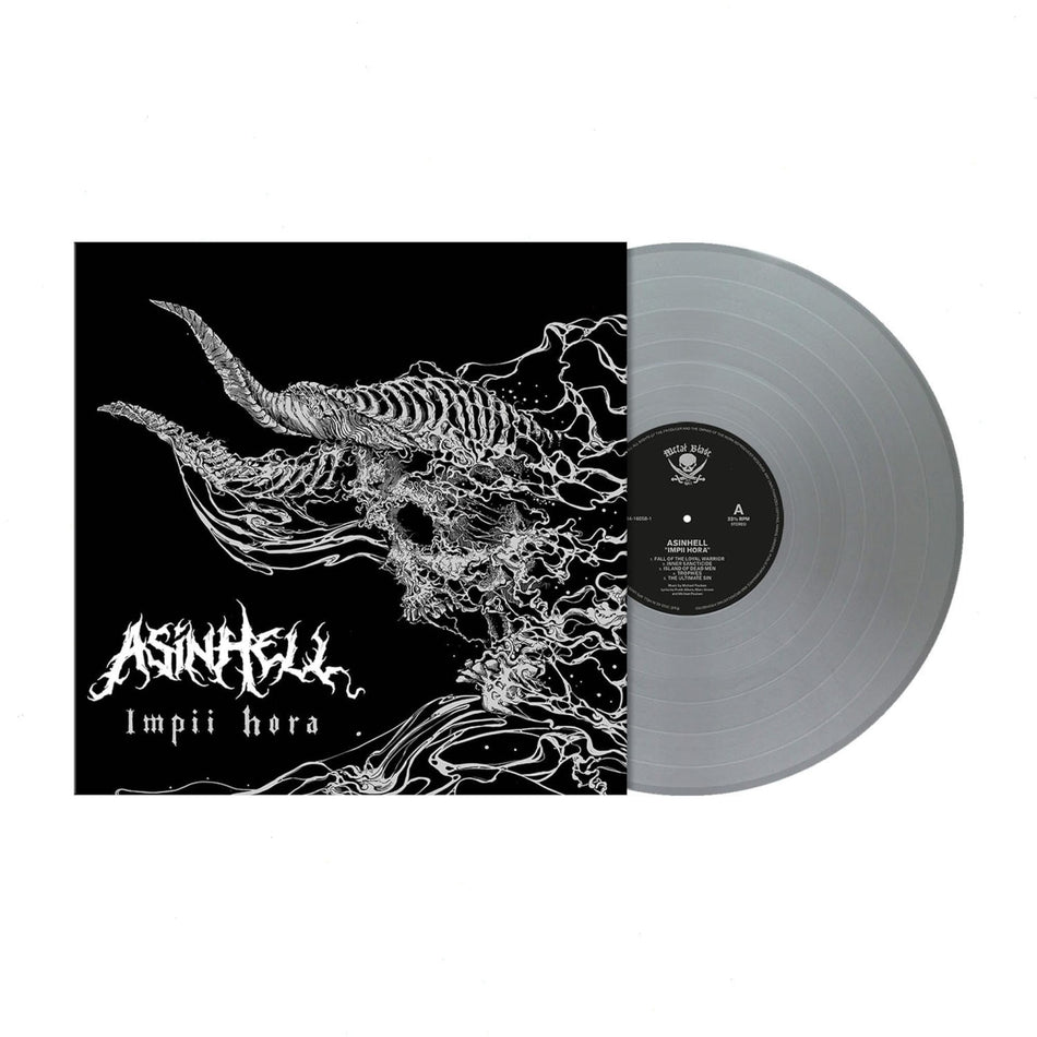 Asinhell - Impii Hora - (Colored Vinyl, Silver) - [Vinyl]