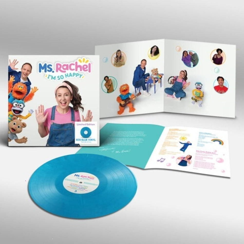 Ms Rachel - I'm So Happy - (Colored Vinyl, Blue, Eco Vinyl) - [Vinyl]