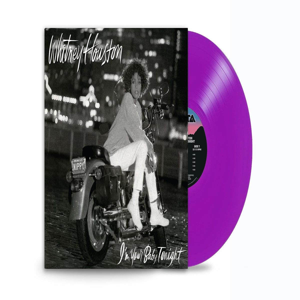 Whitney Houston - I'm Your Baby Tonight - Violet Colored - [Vinyl]