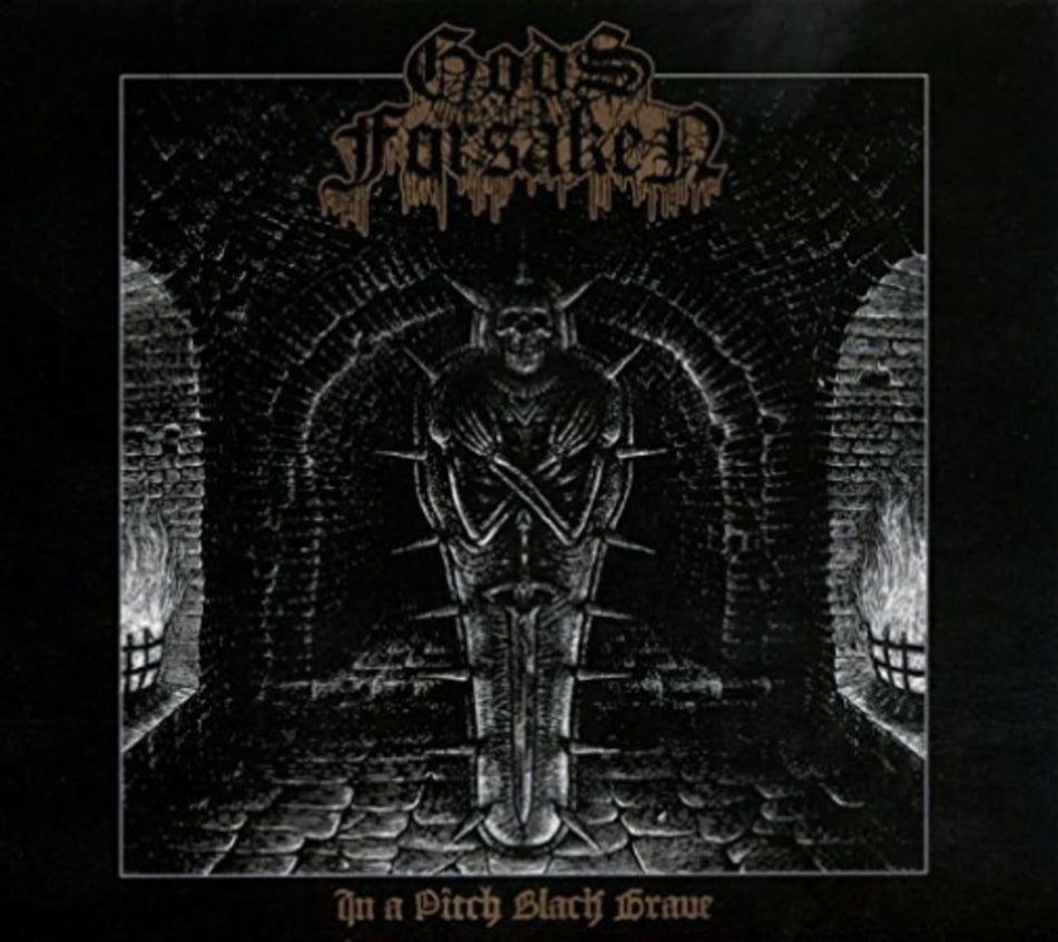 Gods Forsaken - IN A PITCH BLACK GRAVE - [CD]