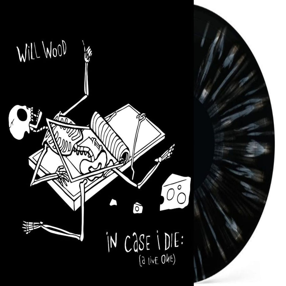 Will Wood - In Case I Die (A Live One) [Triple LP Black with White Splatter] - (Indie Exclusive, Colored , White, Black, Splatter) - [Vinyl]