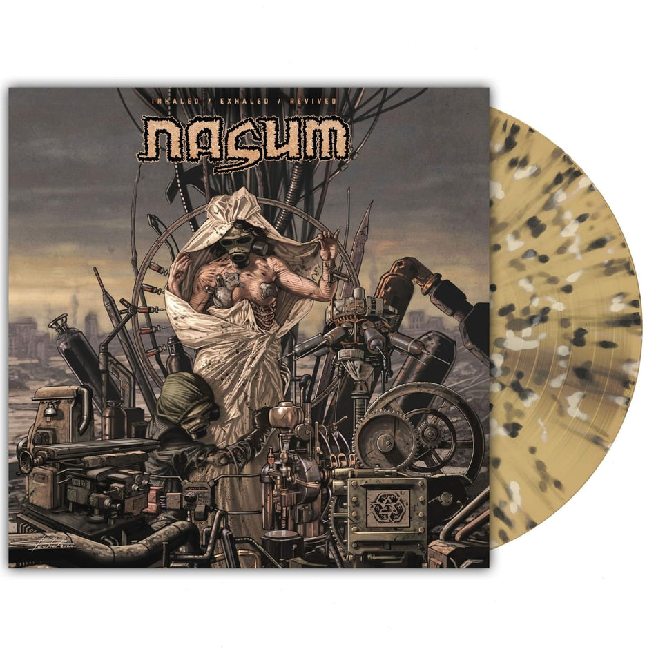 Nasum - Inhaled/ Exhaled/ Revived - (Clear Vinyl, Gold, Splatter) - [Vinyl]