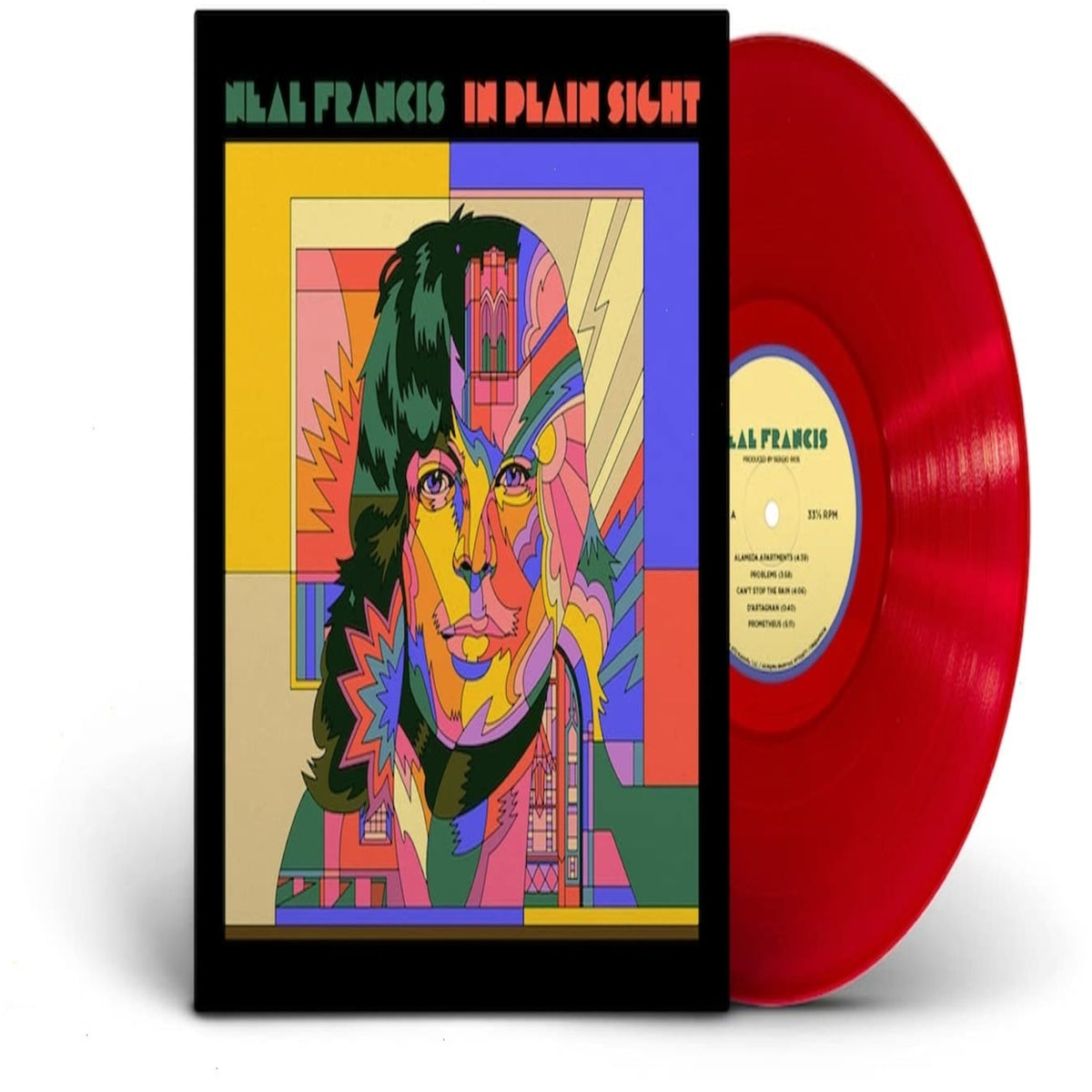 Neal Francis - In Plain Sight [ Cherry Red LP] - (Colored , Red) - [Vinyl]