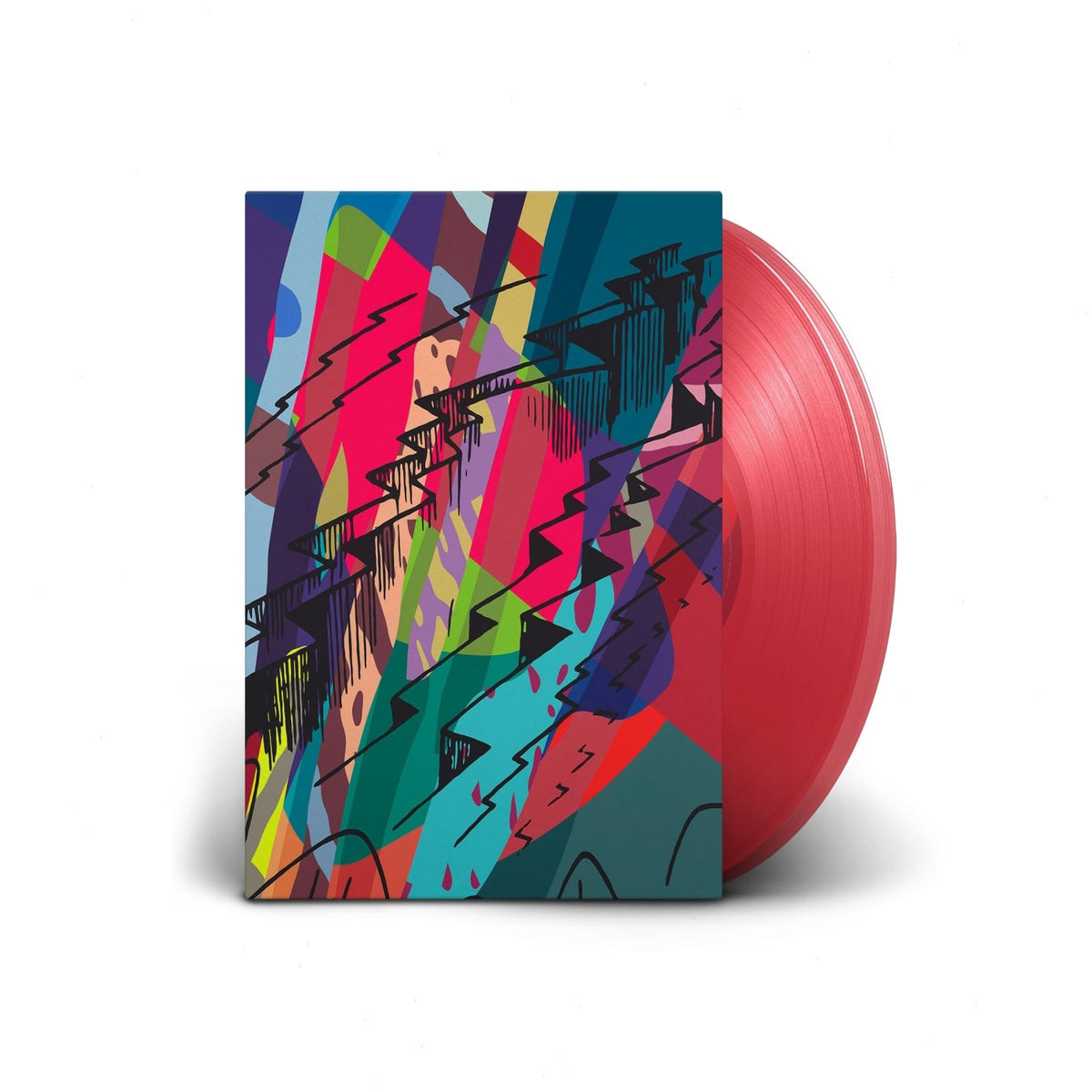 Kid Cudi - INSANO [Translucent Red 2 LP] [Explicit Content] - (Parental Advisory Explicit Lyrics, Clear Vinyl, Red) - [Vinyl]