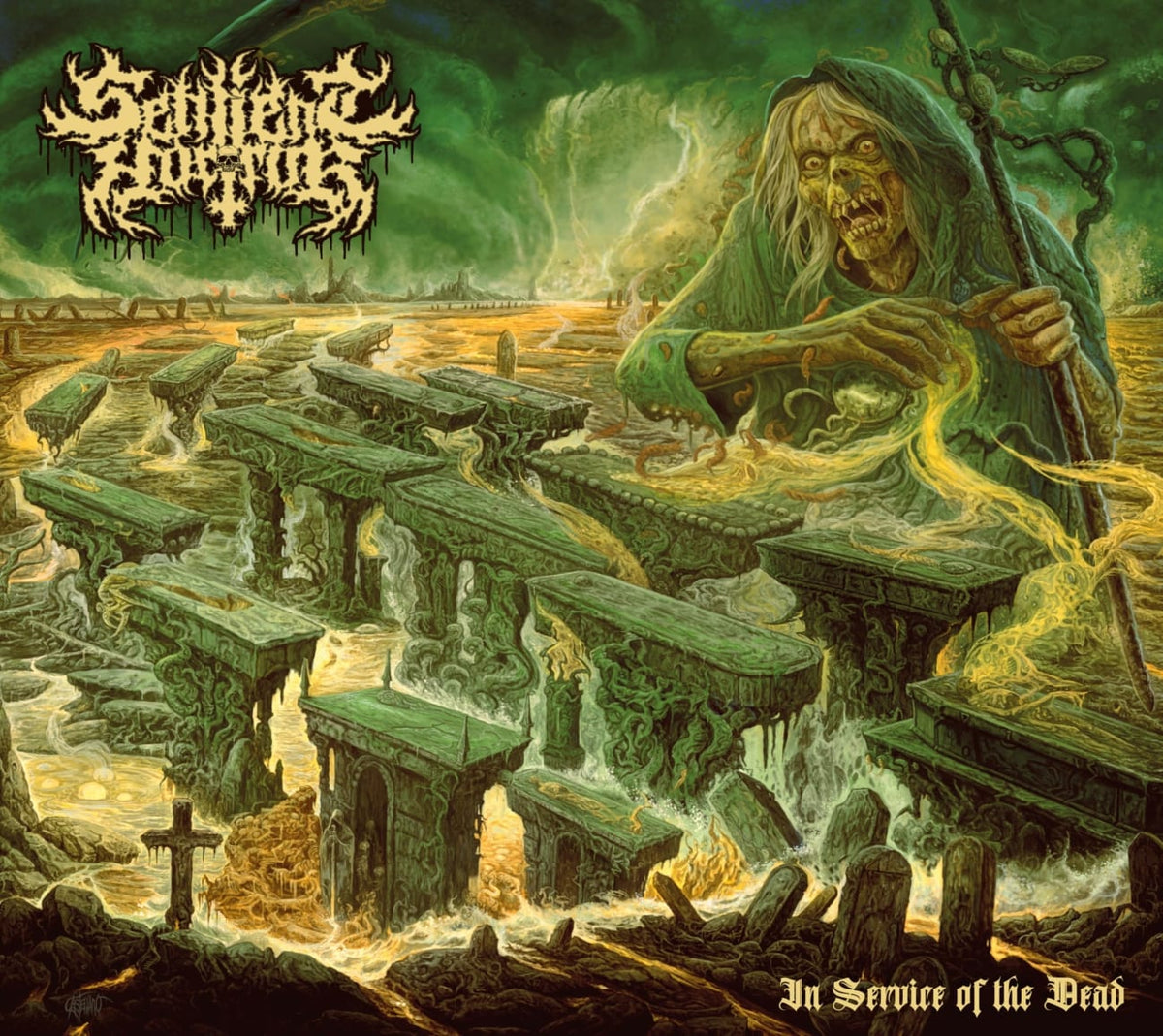 Sentient Horror - In Service Of The Dead - [CD]