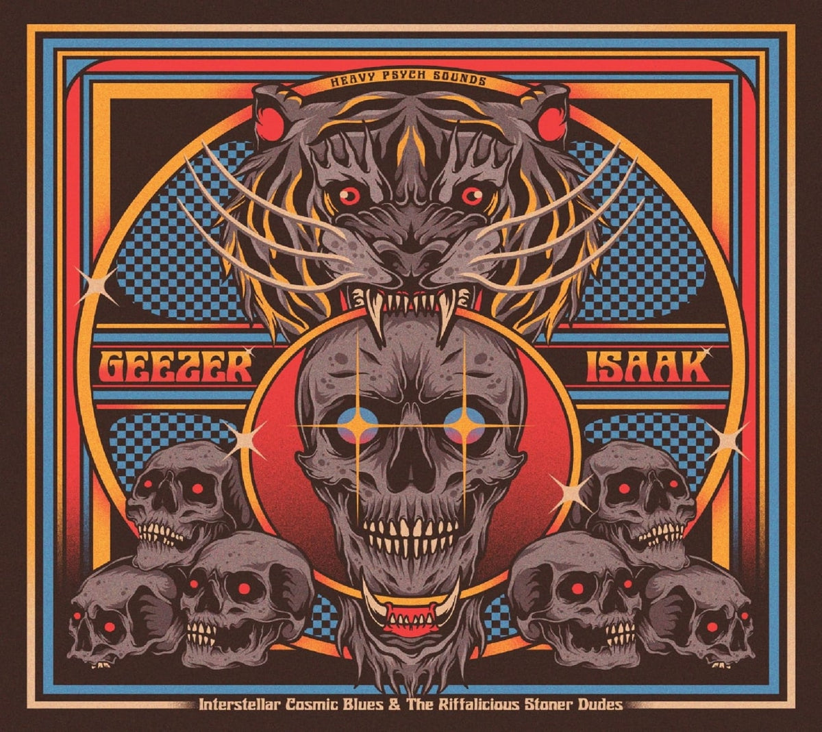 GEEZER / ISAAK - Interstellar Cosmic Blues & The Riffalicious Stoner Dudes - [CD]