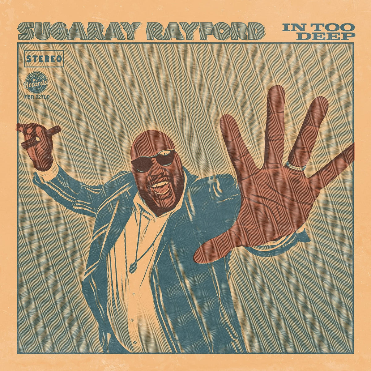 Sugaray Rayford - In Too Deep (Sea Blue) - (Colored Vinyl, Blue) - [Vinyl]