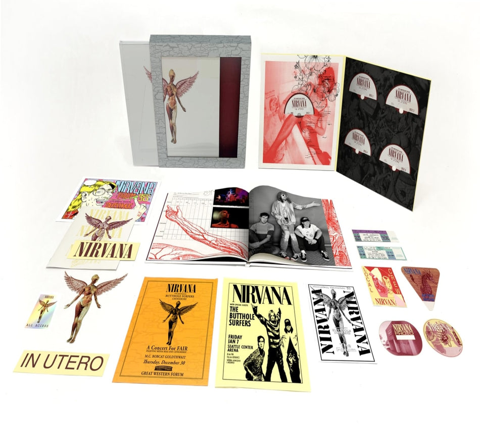 Nirvana - In Utero (30th Anniversary) - (Oversize Item Split, Deluxe Edition, Boxed Set, Anniversary Edition) - [CD]
