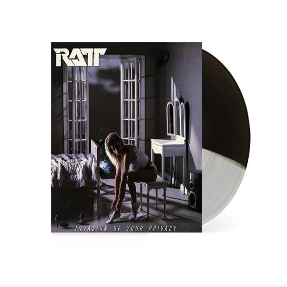 Ratt - Invasion Of Your Privacy - (Limited Edition, Colored Vinyl, Black, Gray, White) - [Vinyl]