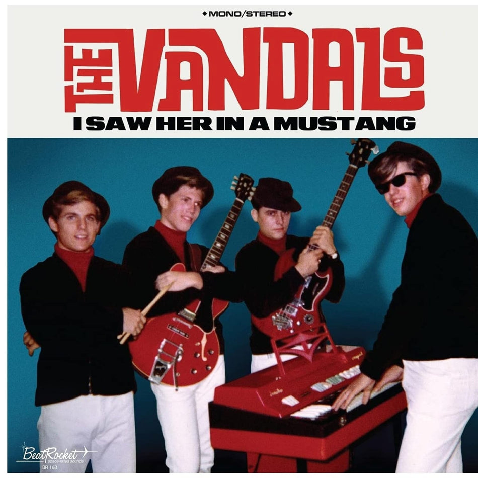 The Vandals - I Saw Her In A Mustang - (Colored Vinyl, Blue) - [Vinyl]