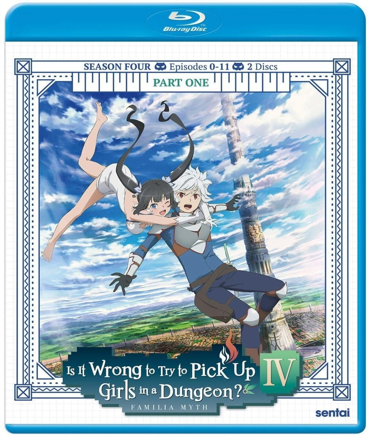 Is It Wrong To Try To Pick Up Girls In A Dungeon? S IV Part 1 - (Widescreen) - [Blu-ray]