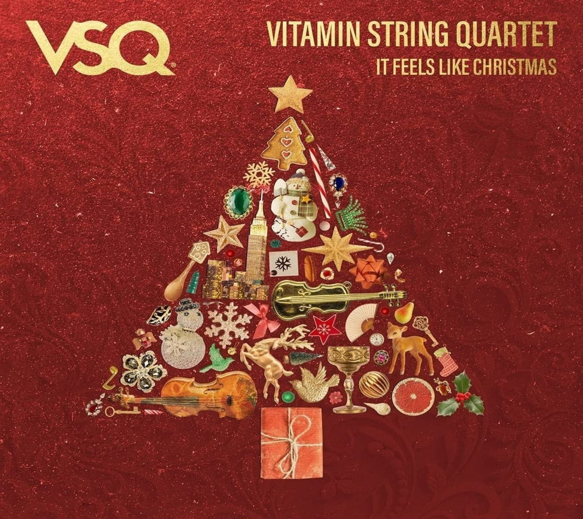 Vitamin String Quartet - It Feels Like Christmas - [CD]
