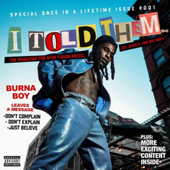 Burna Boy - I Told Them... - [Vinyl]