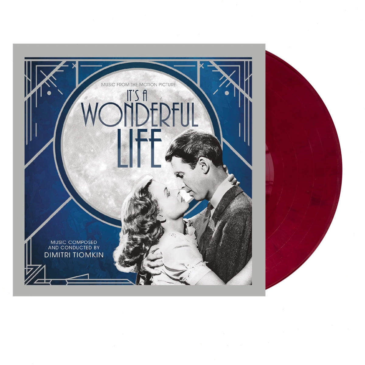 Dimitri Tiomkin - It's A Wonderful Life (Original Soundtrack) - (Colored Vinyl, Burgundy) - [Vinyl]