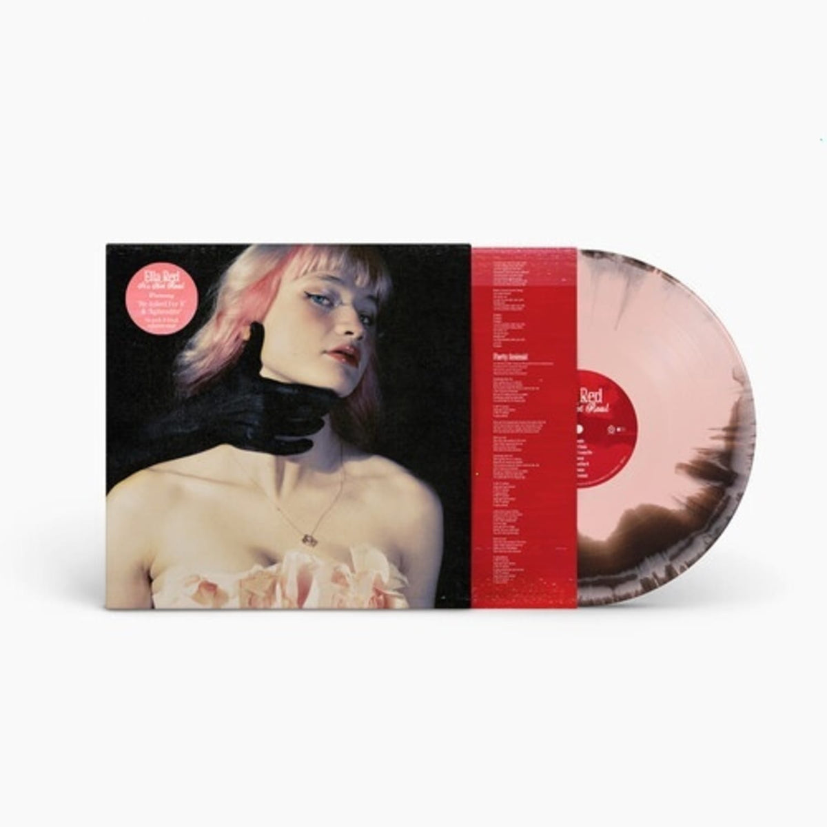 Ella Red - It's Not Real - Pink/ Black - (Colored , Black, Pink, 140 Gram ) - [Vinyl]