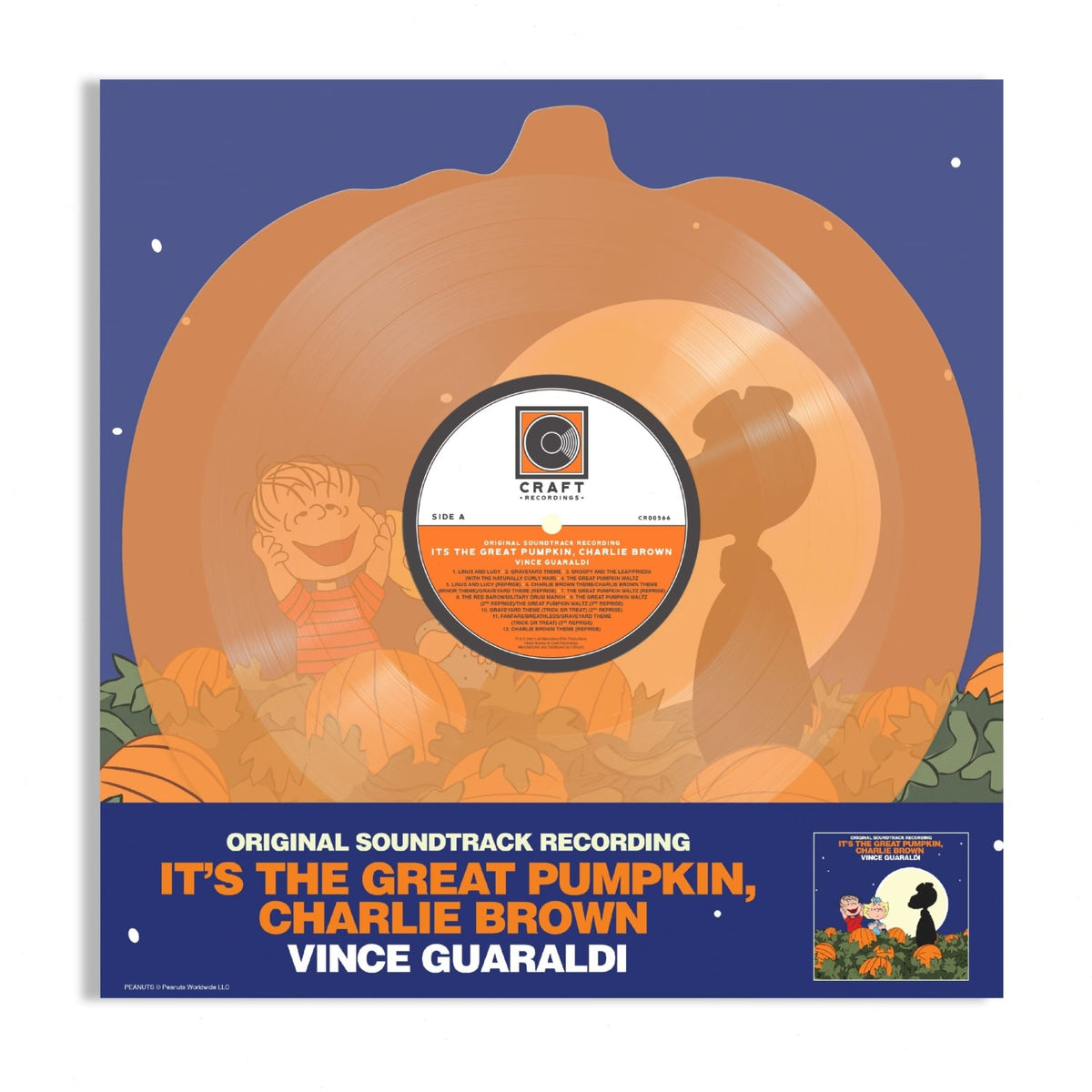 Vince Guaraldi - It's the Great Pumpkin, Charlie Brown (Original Soundtrack Recording) - (Clear , Orange) - [Vinyl]