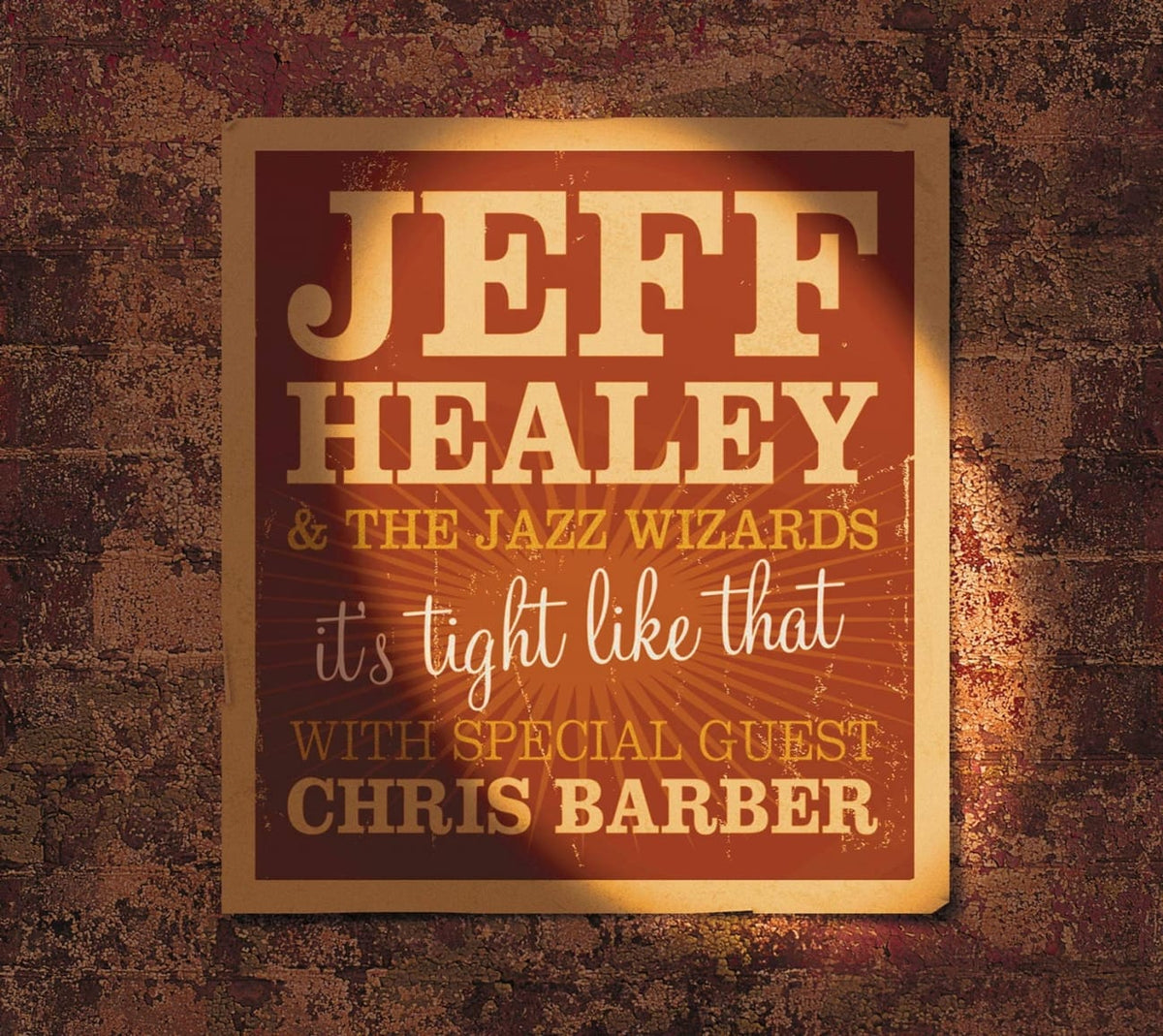 Jeff Healey & The Jazz Wizards With Special Guest Chris Barber - IT'S TIGHT LIKE THAT - [CD]