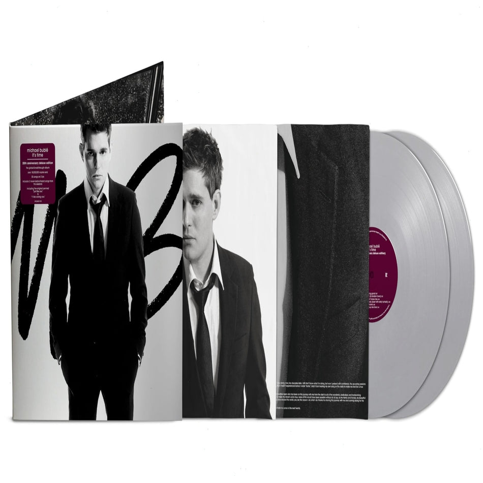 Michael Bublé - It's Time - Deluxe Edition - (Silver Vinyl)