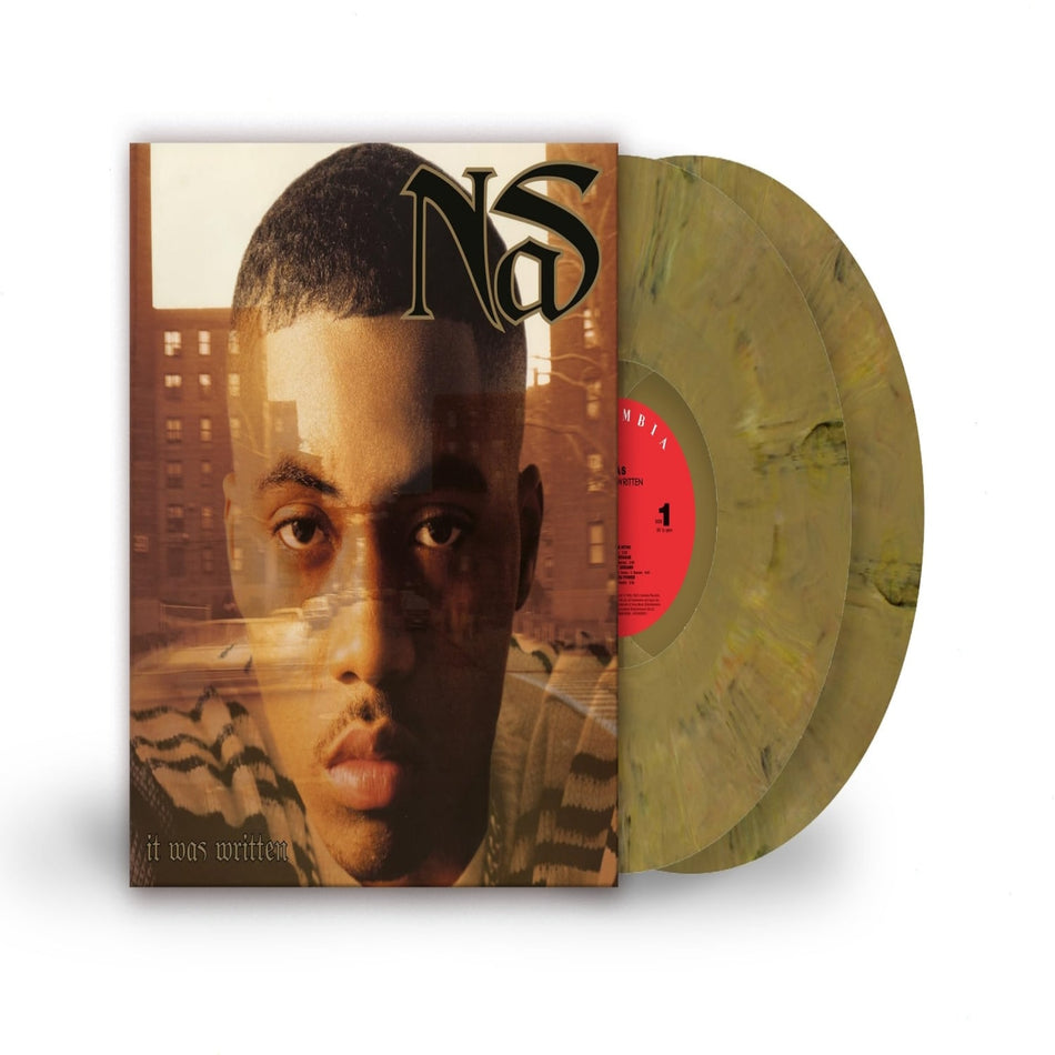 Nas - It Was Written - Gold & Black Marble Colored - [Vinyl]