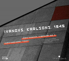 LATVIAN NATIONAL SYMPHONY ORCHESTRA / ANDRIS POGA - Ivavovs Karlsons: 1945 - [CD]