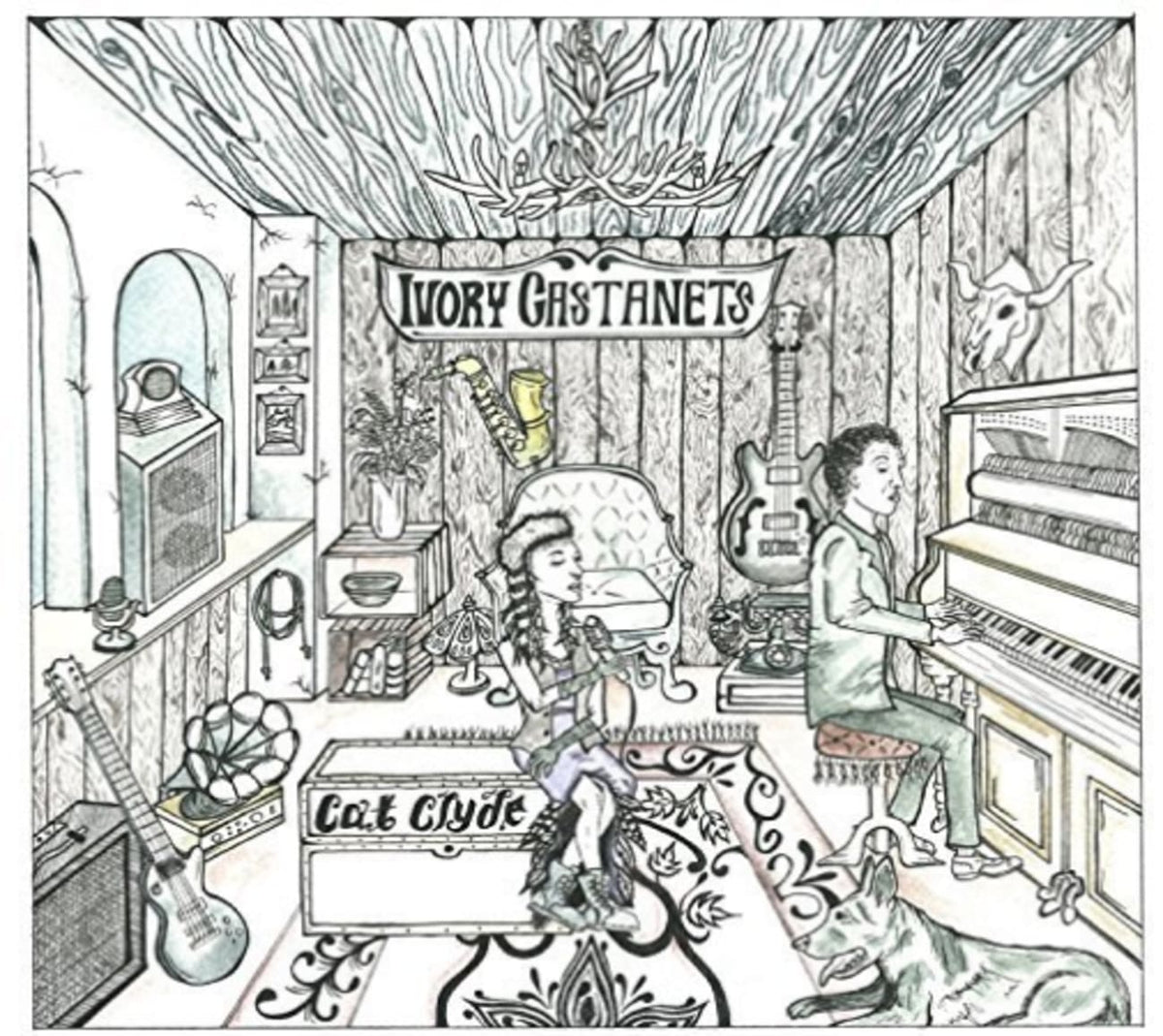 Clyde Cat - IVORY CASTANETS - [CD]