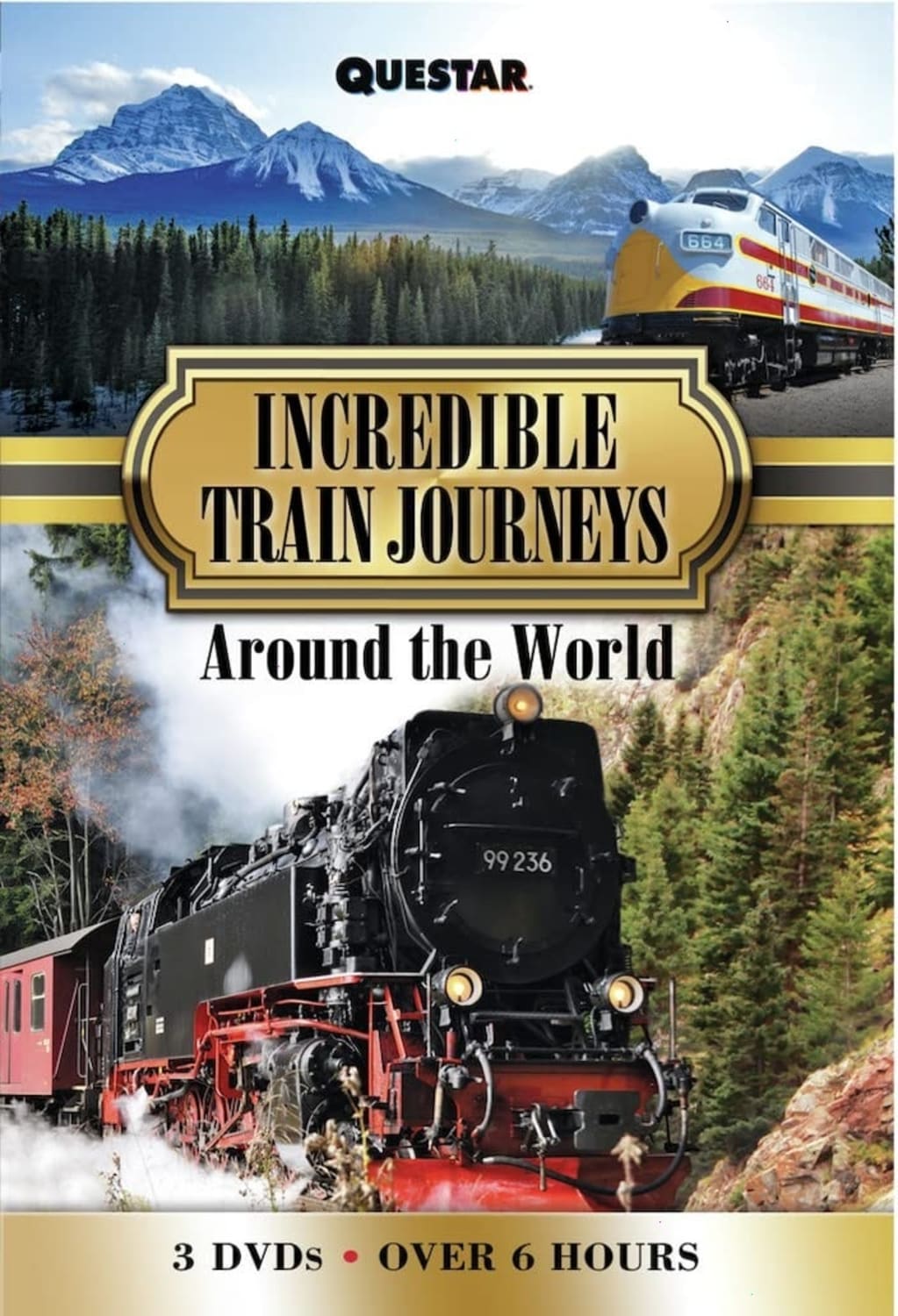 Incredible Train Journeys - [DVD]
