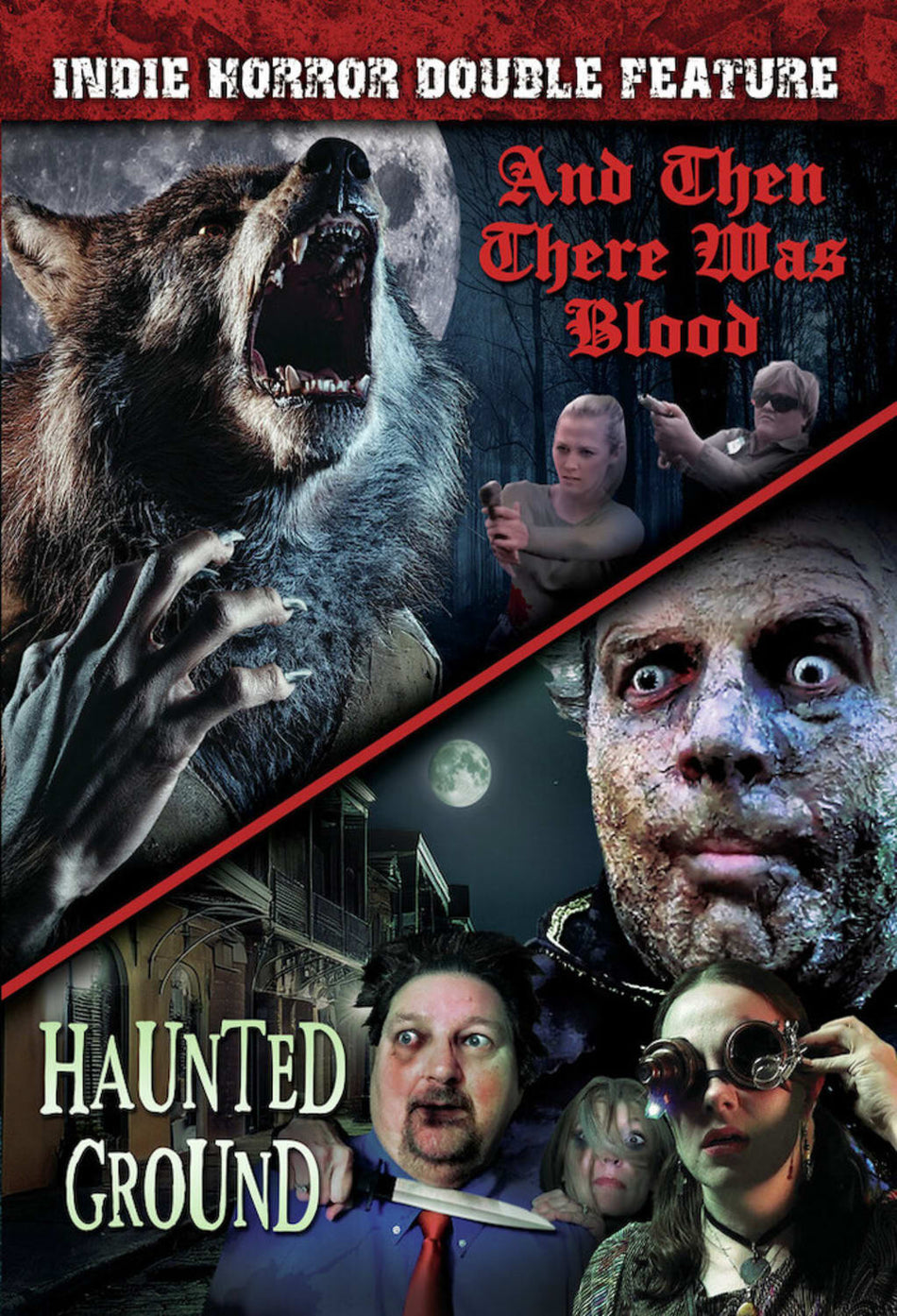 Indie Horror Double Feature: And Then There Was Blood / Haunted Ground - [DVD]