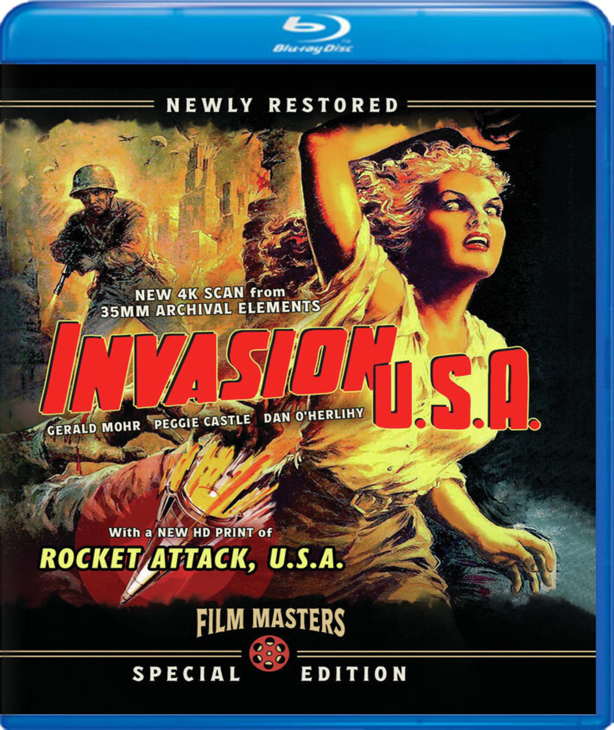 Invasion U.S.A. (1952) / Rocket Attack, U.S.A. (1960) - (Digital Theater System) - [Blu-ray]
