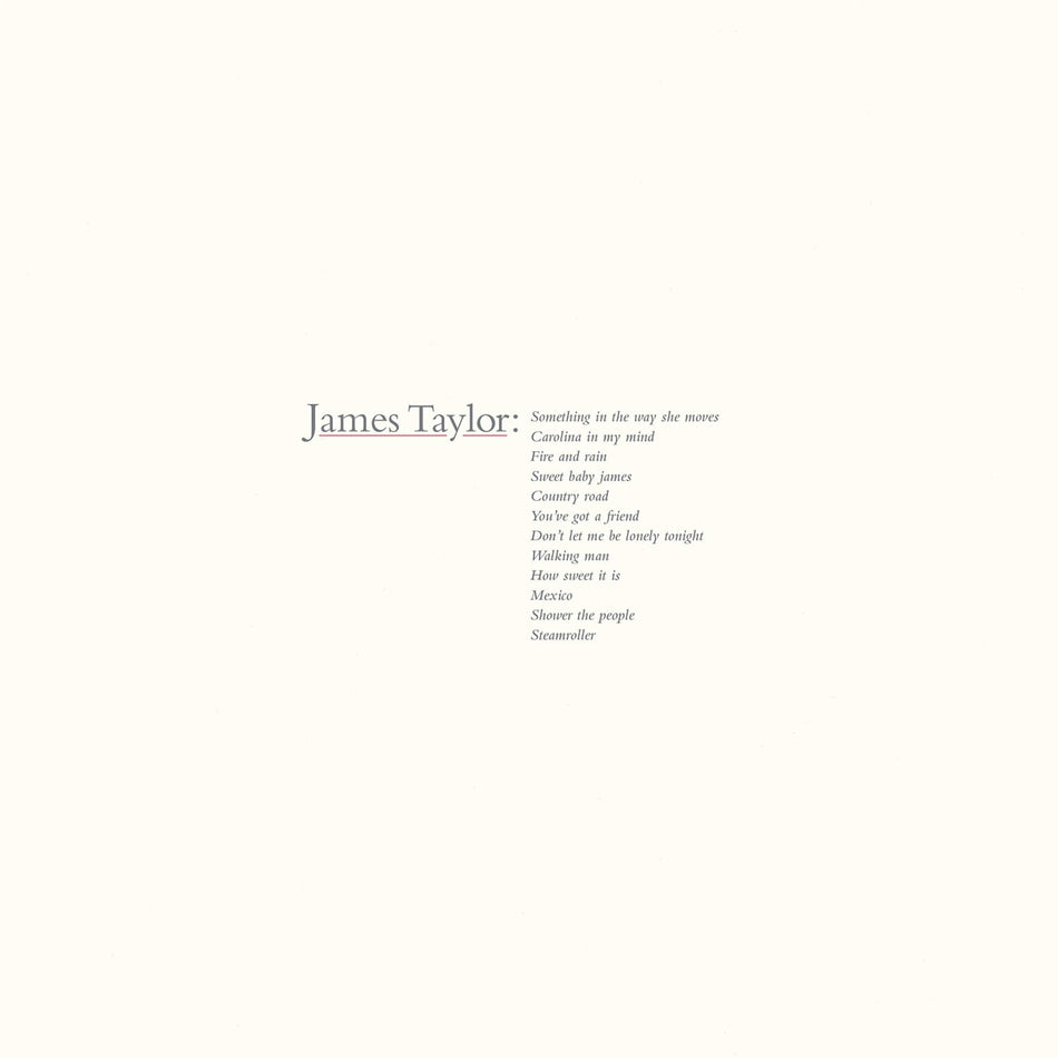 James Taylor - James Taylor's Greatest Hits (2019 Remaster) - [Vinyl]