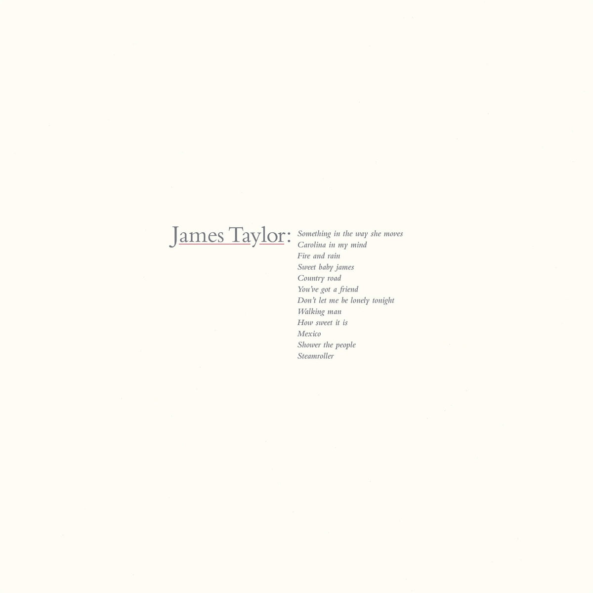 James Taylor - James Taylor's Greatest Hits (2019 Remaster) - [Vinyl]