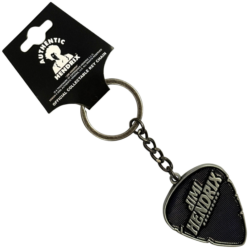 Jimi Hendrix Keychain: Plectrum
