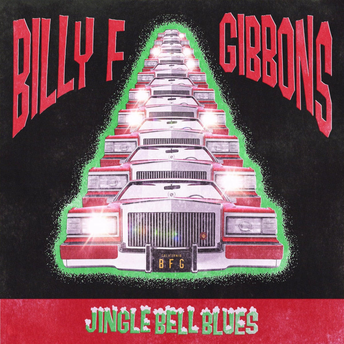 Billy F Gibbons - Jingle Bell Blues - (Limited Edition, Clear , Red) - [Vinyl]