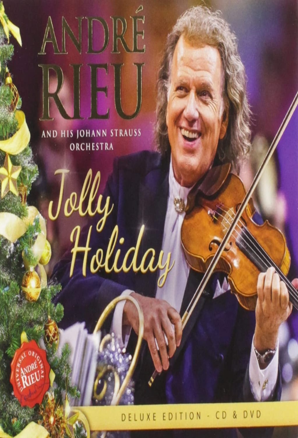 ANDRE RIEU / JOHANN STRAUSS ORCHESTRA - Jolly Holiday - (With DVD) - [CD]