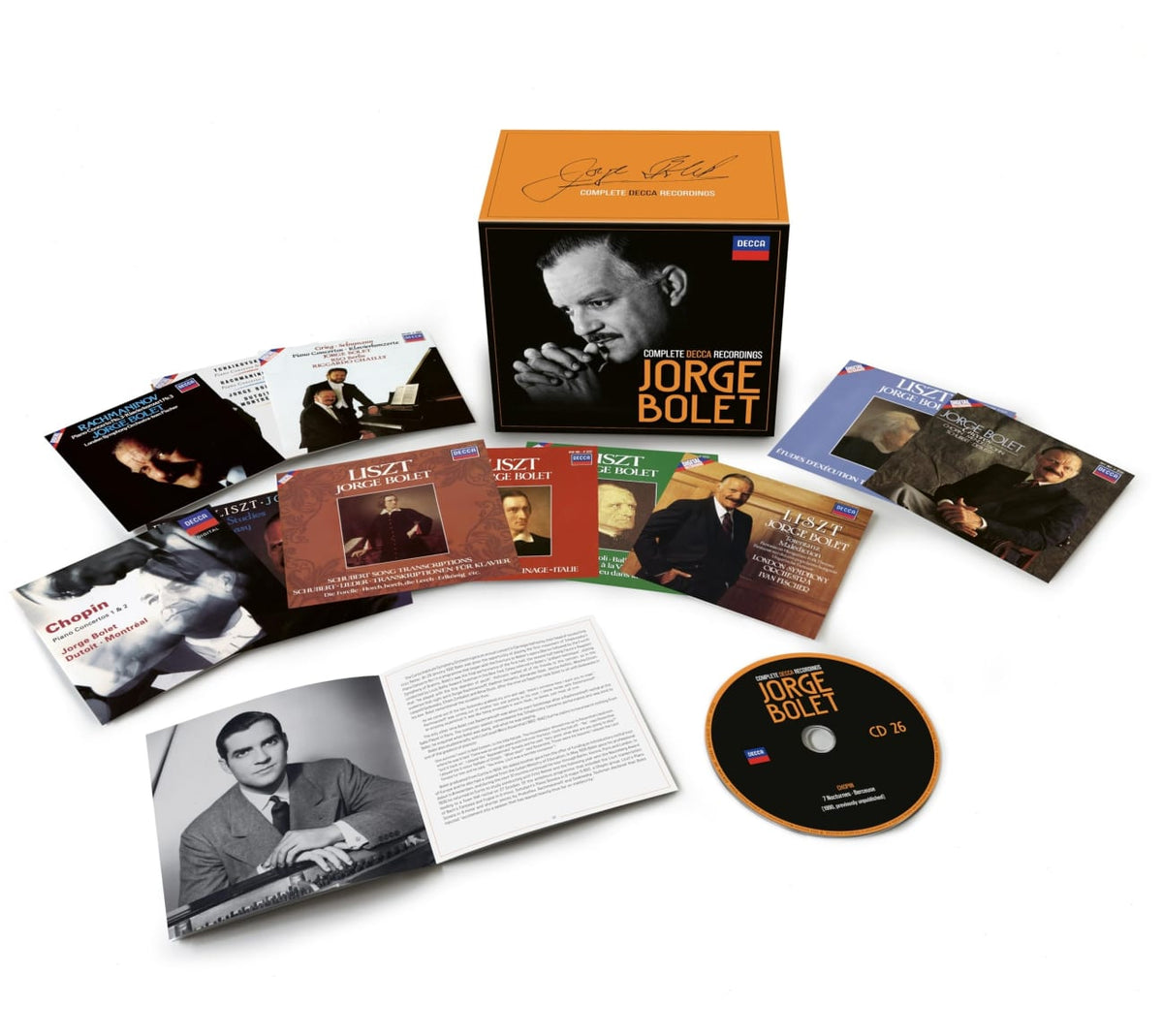 Jorge Bolet - Complete Decca Recordings - [CD]