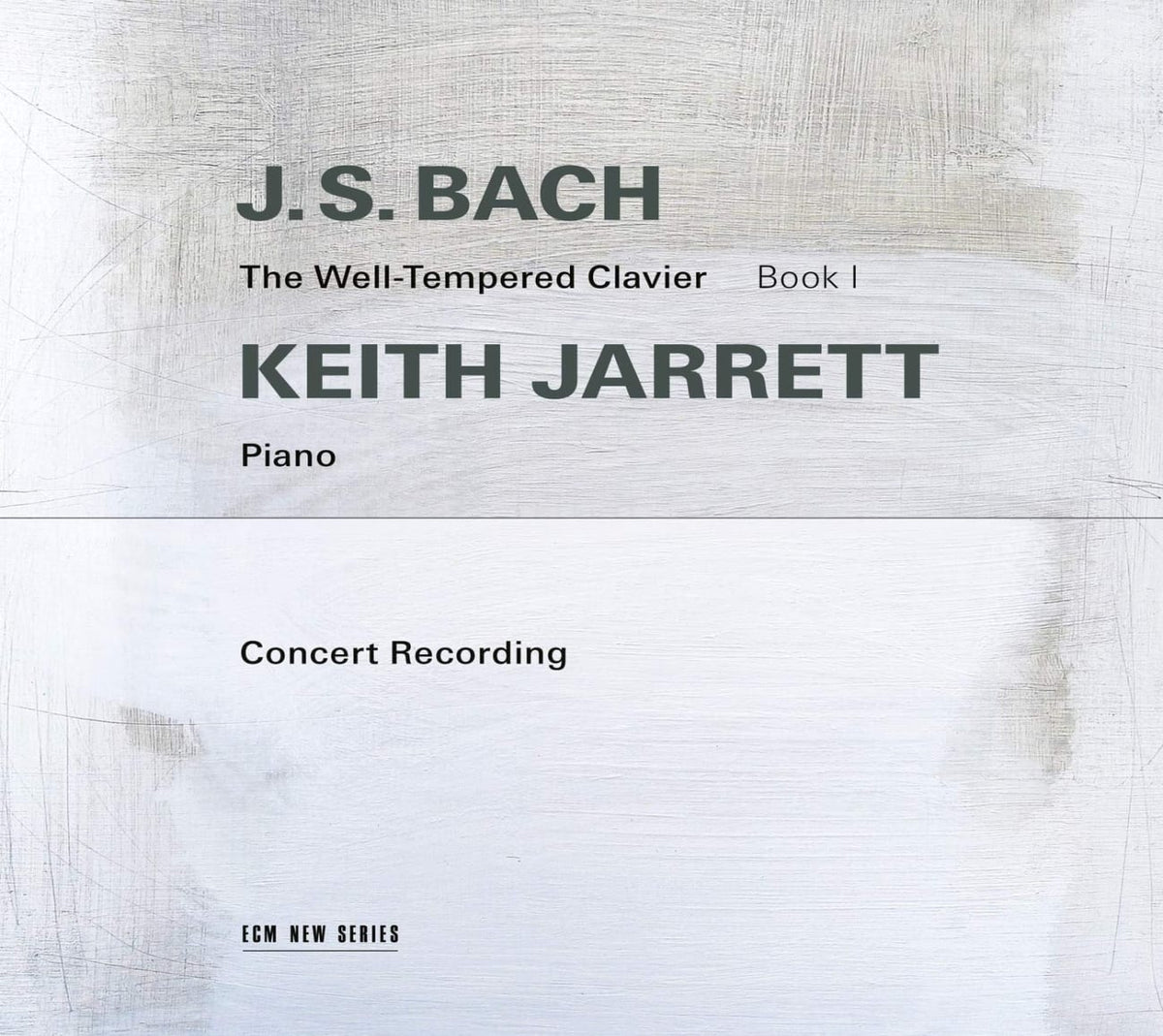 Keith Jarrett - Well-Tempered Clavier Book I - [CD]