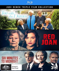 Judi Dench: Triple Film Collection (Tea With The Dames / Red Joan / Six Minutes To Midnight) - All-Region/ 1080p Special Edition - [Blu-ray]