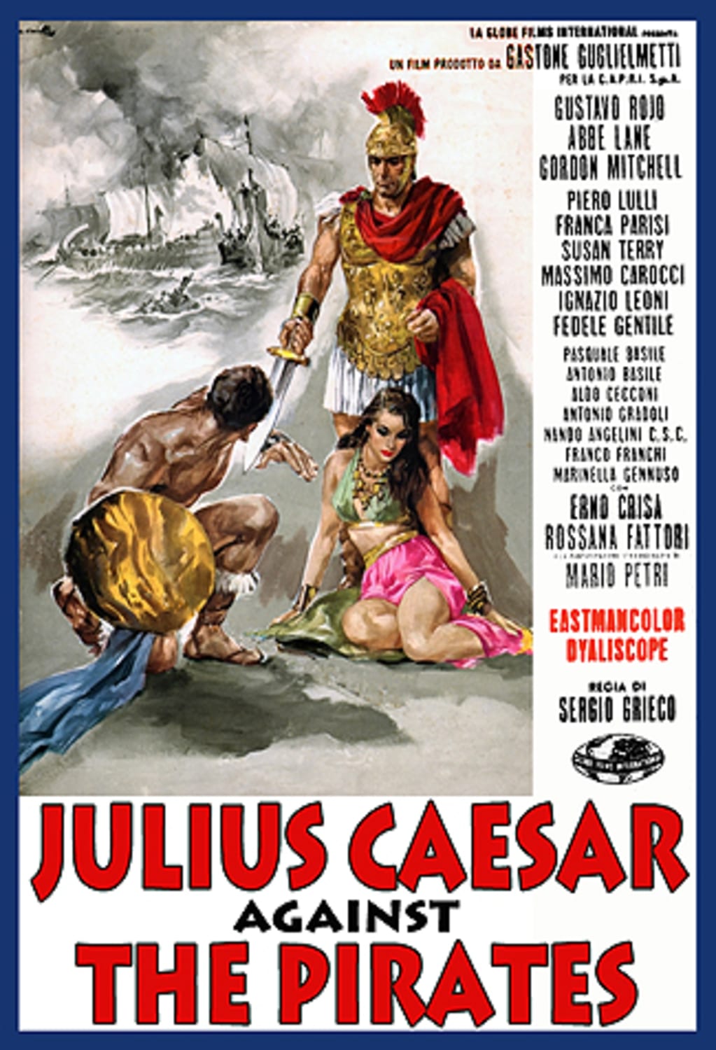Julius Caesar Against The Pirates - (Widescreen, Anamorphic, Mono Sound) - [DVD]