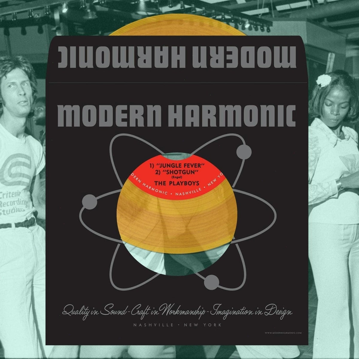 Playboys - Jungle Fever / Shotgun - (Gold) - [Vinyl]