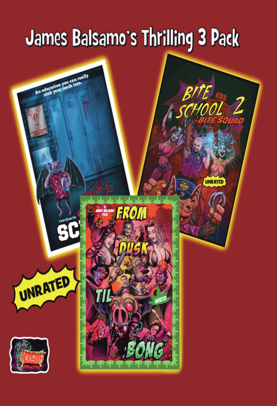 James Balsamo's Thrilling 3 Pack - [DVD]