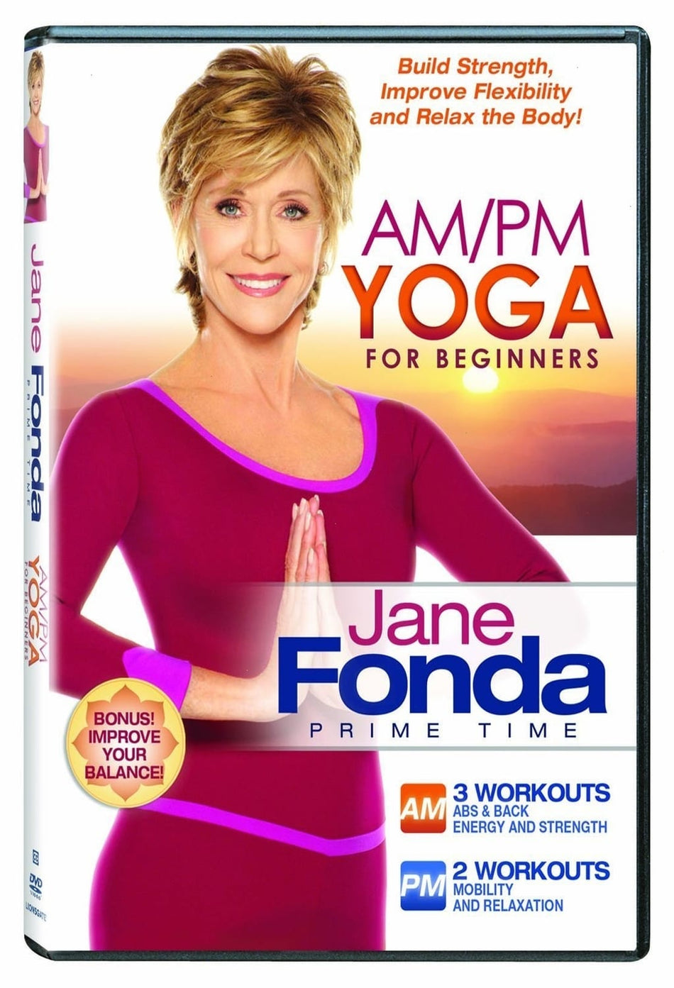 Jane Fonda Am / Pm Yoga for Beginners - [DVD]