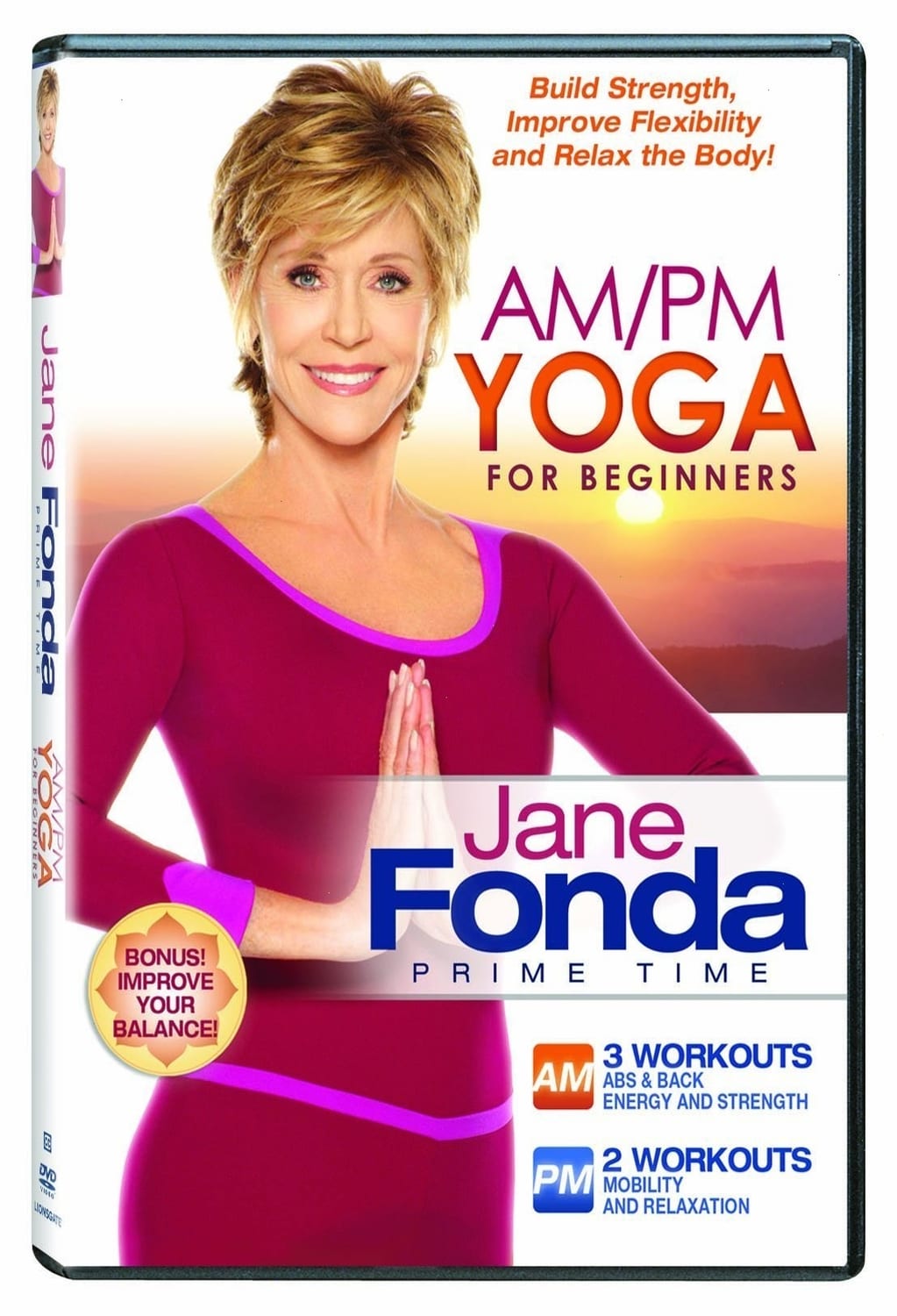 Jane Fonda Am / Pm Yoga for Beginners - [DVD]