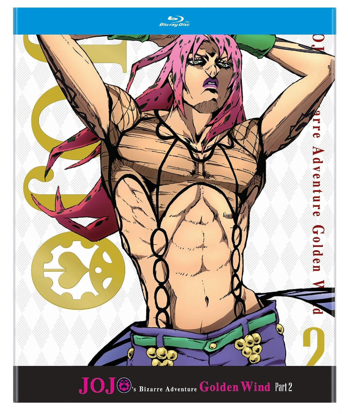 Jojo's Bizarre Adventure: Golden Wind Part 2 - (Full Frame, 3 Pack) - [Blu-ray]