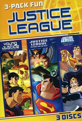 Justice League 3 Pack Fun - [DVD]