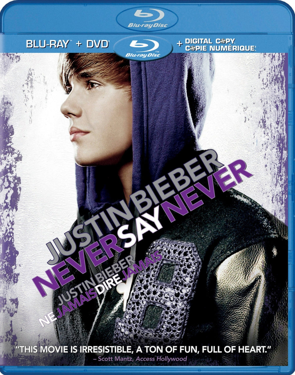 Justin Bieber: Never Say Never / Combo with Digital Copy - [Blu-ray]